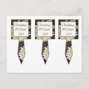 Carte Postale 3 cueillettes de gâteau de la Coupe Black Cream Da