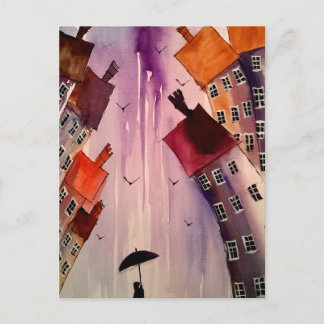 Carte postale 3 de la ville colorée