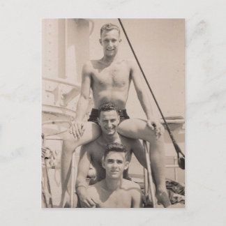 Carte Postale 3 marins