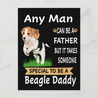 Carte Postale 3 N'Importe Quel Beagle Papa