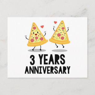 Carte Postale 3e anniversaire 3 ans