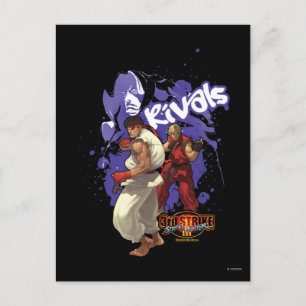 Carte Postale 3e Rivals de grève