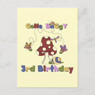 Carte Postale 3ème Bogue T-shirts et cadeaux d'anniversaire