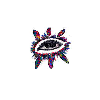 Carte Postale 3'rd eye card special design for spiritual people