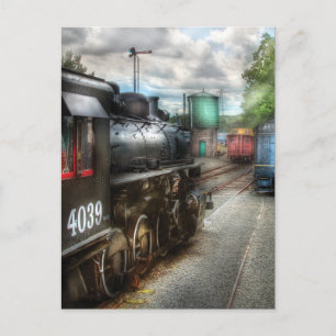 Carte Postale 4039 - Dans la gare