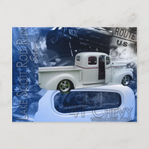 Carte Postale 41 Chevy-Lake Scott Rod Run Series