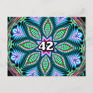 Carte Postale 42 (vous pouvez changer le nombre)