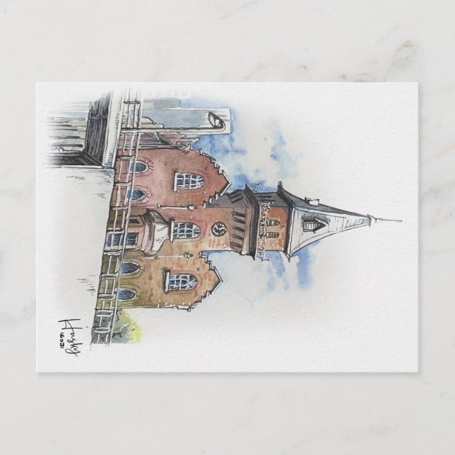 Carte Postale 43 ; bâtiment ASN (Devant)