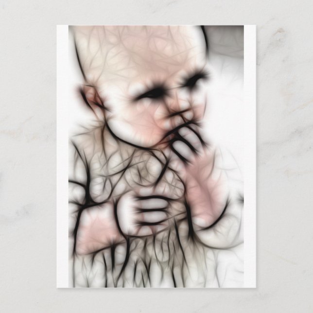 Carte Postale 4 - Bébé Gear foncée (Devant)