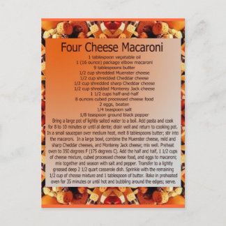 Carte Postale 4 fromage mac