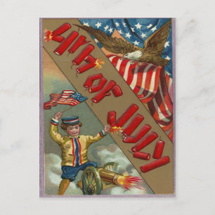 Carte Postale 4 juillet