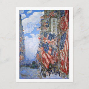 Carte Postale 4 juillet 1916 par Childe Hassam