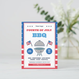 Carte Postale 4 juillet Fête, Fête de l'Indépendance
