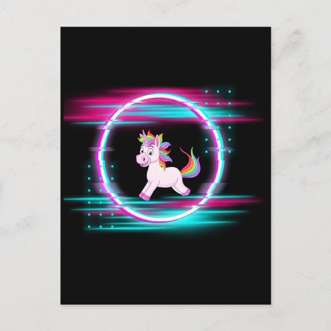 Carte Postale 4.L'amour de licorne (Devant)