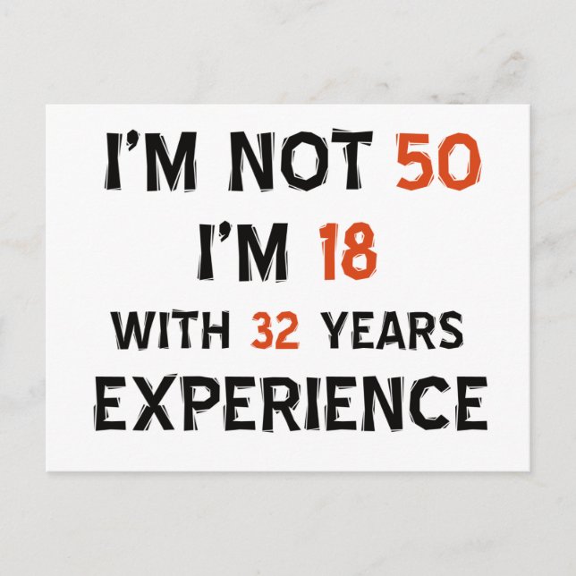 Carte Postale 50e anniversaire (Devant)