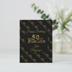 Carte Postale 50e anniversaire 