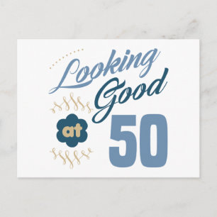 Carte Postale 50e anniversaire A l'air bon