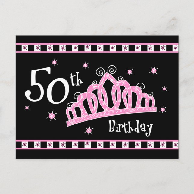 Carte Postale 50e anniversaire de Tiara (Devant)