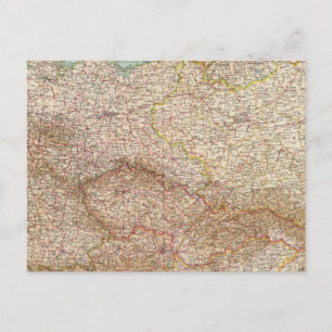 Carte Postale 5152 Allemagne, Pologne, Tchécoslovaquie