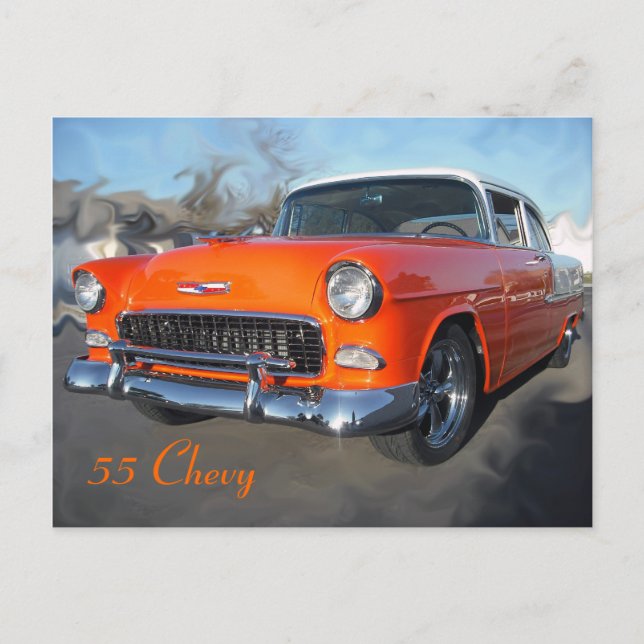 Carte Postale 55 Chevy (Devant)