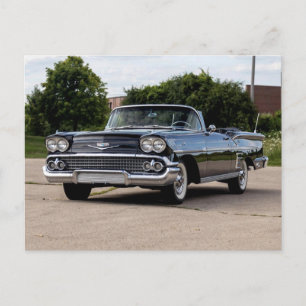 Carte Postale 58' Chevy décapotable