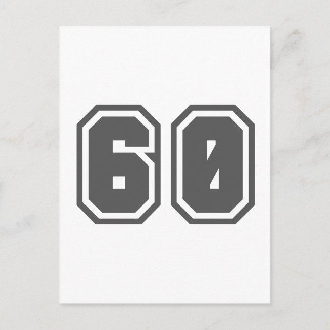 CARTE POSTALE 60 (Devant)