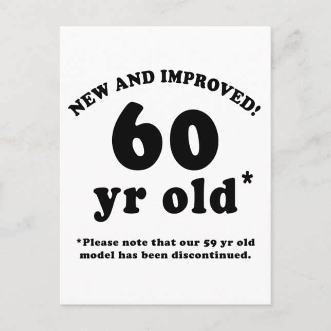 Carte Postale 60e anniversaire Gag Dons (Devant)