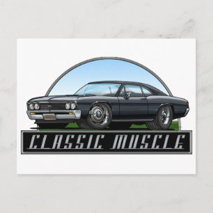 Carte Postale 67_Chevelle_Black
