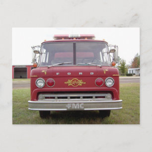 Carte postale #6 du service de pompiers volontaire