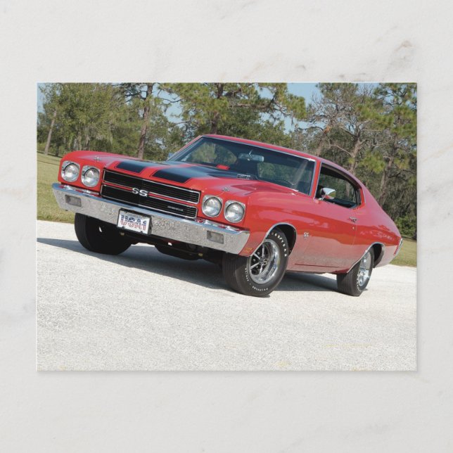 Carte Postale 70' Chevelle SS (Devant)