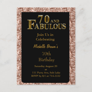 Carte Postale 70e anniversaire 