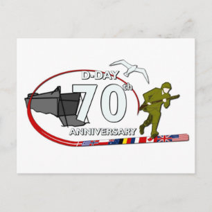 Carte Postale 70e anniversaire du jour J
