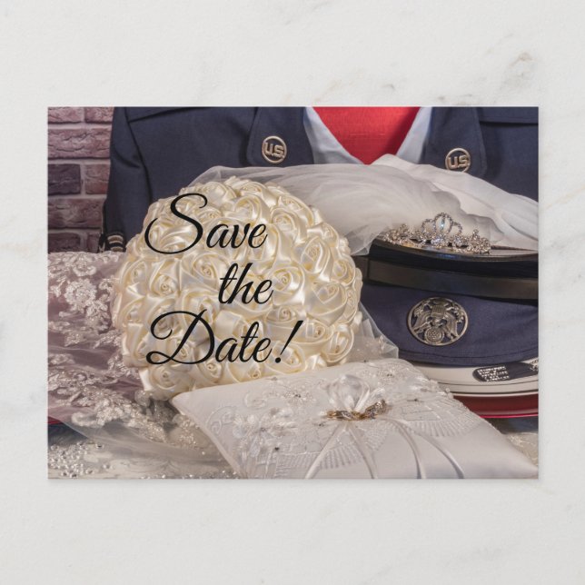 Carte Postale 7263-Mariage militaire (Devant)