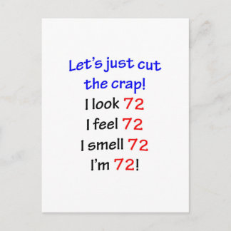 Carte Postale 72 Coupons la merde
