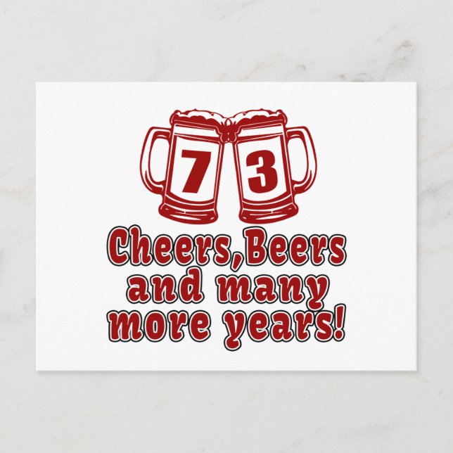 Carte Postale 73 Soeurs Bière Anniversaire (Devant)