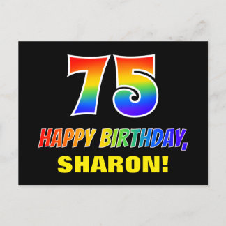Carte Postale 75e anniversaire : audacieux, amusant, simple, arc