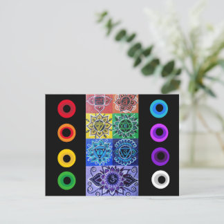 Carte postale 7 Chakras