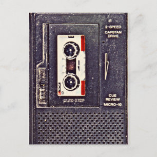 Carte Postale 80's walkman