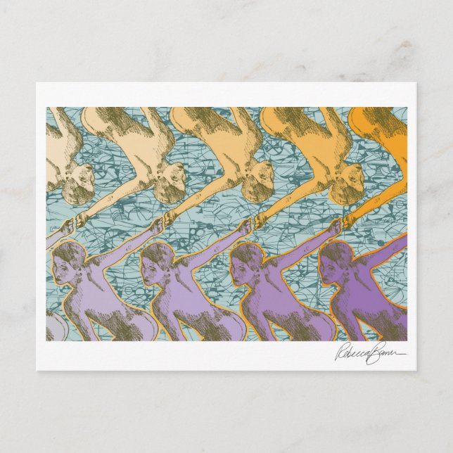 Carte postale 8 (Descendre) (Devant)