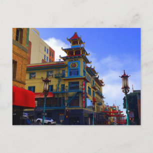 Carte postale #8 du Chinatown de San Francisco