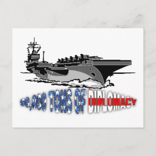 Carte Postale 90 000 tonnes de diplomatie