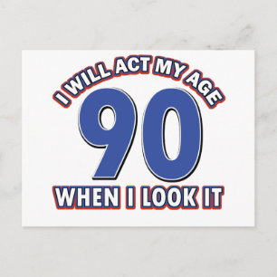 Carte Postale 90ème anniversaire de conception
