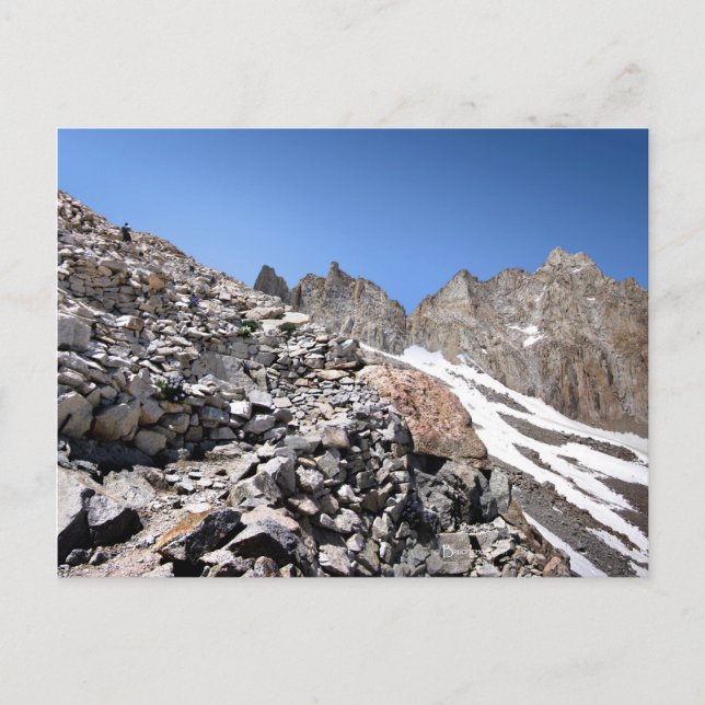 Carte Postale 99 ou 87 Retour à Mt Whitney 2 (Devant)