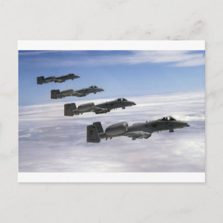 Carte Postale A10 Thunderbolt II