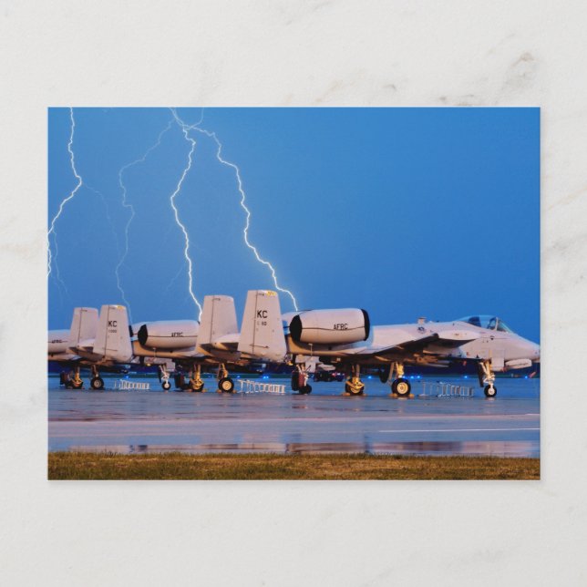 Carte Postale A-10 Thunderbolt II (Devant)