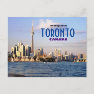 Carte postale à accès aléatoire de Toronto Canada