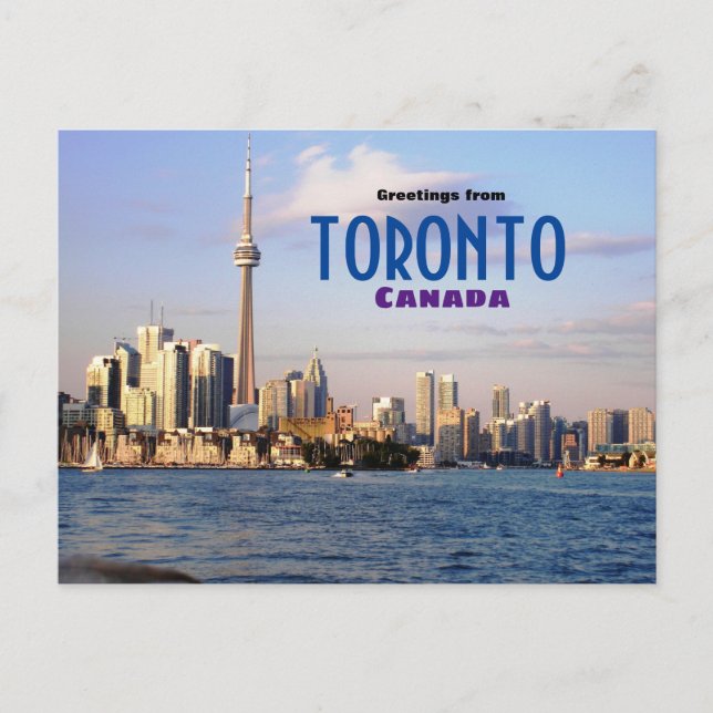 Carte postale à accès aléatoire de Toronto Canada (Devant)