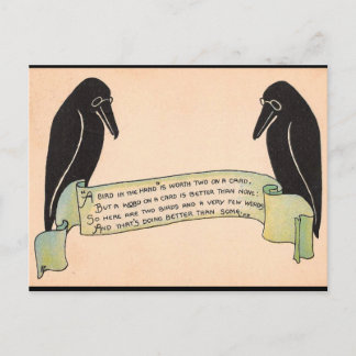 Carte postale A Bird in Hand