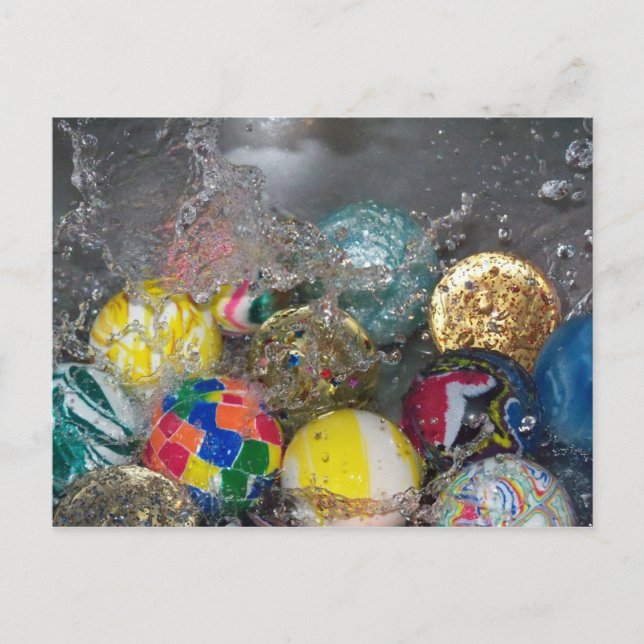 carte postale à boule gonflable (Devant)