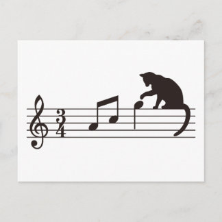 Carte Postale A Cat